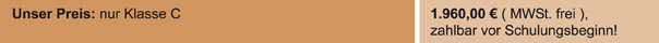 Preis nur C